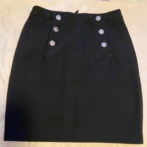 Black ,size 6 H&M skirt